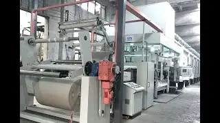 Линия пропитки бумаги для декоративной бумаги из меламиновой смолы и крафт-бумаги из фенольной смолы