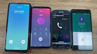 Incoming Calls Samsung Galaxy Note 10 vs Samsung S3 vs Vernee Thor E vs Samsung Galaxy S8