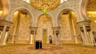 اذان فجر جميل بمقام الحجاز في أبوظبي 23/12/2016