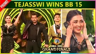 Big News ! Tejasswi Wins Bigg Boss 15 l Best Winning Moment