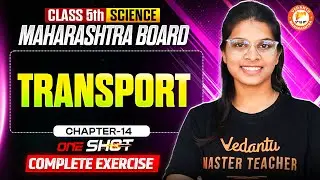 Transport Class 5th Science Chapter 14 One Shot | Class 5th Transport Chapter 14 | By Vidhi Mam