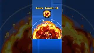 ALL 20 DEATH EFFECTS IN GEOMETRY DASH #shorts #geometrydash