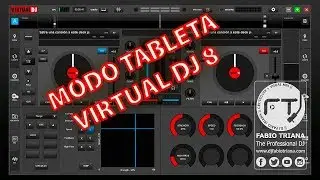 Nuevo modo tableta de virtual dj 8