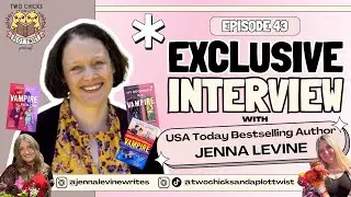 SURPRISE GUEST Jenna Levine, USA Today Bestselling Author: Behind her Vampire Rom-Com Series