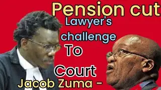 Jacob Zumas pension to be cut off, Lawyer Thembeka in court.