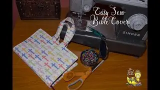 Easy Sew Bible Cover Tutorial