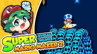 ¡El surfista nocturno! - Super Mario Maker 2 (Niveles Online) DSimphony