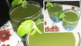 Mint Lemonade Refreshing Summer Drink