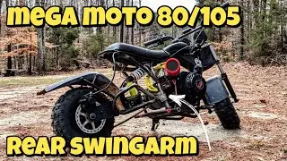 Full Suspension Mega Moto 80/105 #Dragrace #Minibike