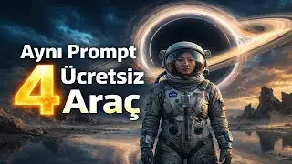 Aynı Promptla 4 &Uuml;cretsiz Yapay Zeka Video Testi! Hangisi Film Gibi? 🚀