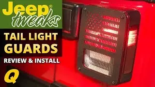 Jeep Tweaks Taillight and Third Brake Light Guards for Jeep CJ & Wrangler