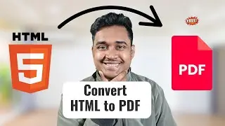 How to Convert HTML to PDF &ndash; 100% Working Method
