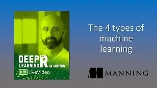 Deep Learning with R in Motion: the 4 types of machine learning