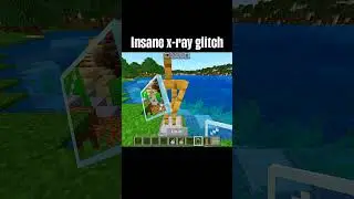 x-ray glitch💀 #glitch #tecnologia #diamonds #minecraft #supremegaming