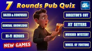 7 Round Pub Quiz | General Knowledge & Trivia Games