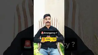 112 Emergency Number | Ek Call, Turant Madad 🚨 #shorts #emergency #dial112 #help #viral #trending