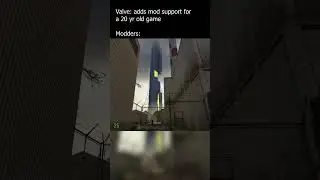 Adding Workshop to HL2 was a mistake #shorts #halflife #valve #hl2 #hl2mods #gaming #caramelldansen