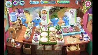 Smurfs The Cooking Game Level 63 🫐🍄 ➖ 🥧Foodtruck 3 Pie🥧 ➖ CaroGamesNL