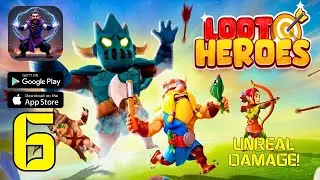 Loot Heroes - Growing a POWERFUL Archer! (Build Guide Part 6)
