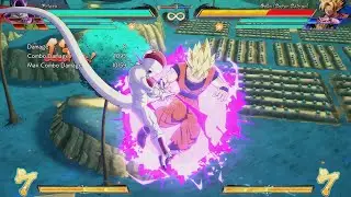 DRAGON BALL FighterZ frieza corner combo