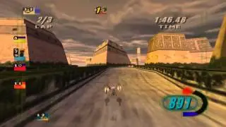 Star Wars Episode 1 Racer - 1080p test - Baroo Coast