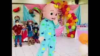 JJ a dancing mascot 😍 😅           #CocomelonMascot