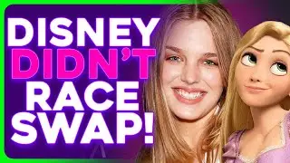 BREAKING White Actress Plays White Disney Princess in Live Action TANGLED