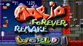 Mario Forever Letter Worlds Series | World I | WALKTHROUGH|1080p60