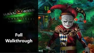 Halloween Chronicles 1, Monsters Among Us, Full Walkthrough #dominigames