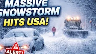 Historic Snow Storm Strikes USA – Stunning Snow Scenes!
