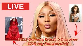 Nicki Minaj update: 2012 Grammy's was a Ritual dated 2/12/12 after the Death of Whitney Houston