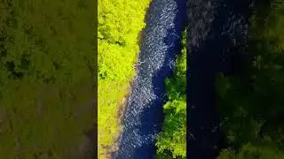 Spring river #shorts #4kfootage #aerialview #upvision