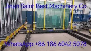 2025 Bestseller Shuttle Car Glass Storage System,Smart Automatic Shuttle Glass Storage Loading Line