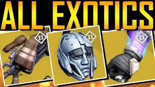 Destiny - ALL HOUSE OF WOLVES EXOTICS!