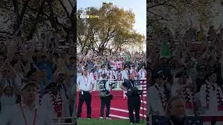 Team Europe thunderclap! ⚡ | BBC Sport #shorts