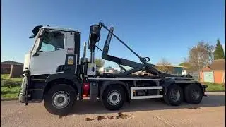 KM68 HYP - 2018 Renault C380 8x4 Hook Loader