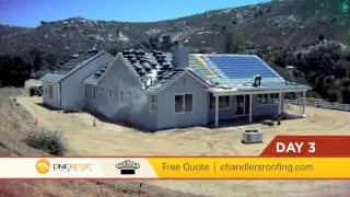 Chandler's Roofing BIPV Solar and Tile Roof Installation - Southern California