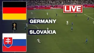 🔴LIVE : Germany vs Slovakia | World Cup Qualification 2025 | Full Match Streaming