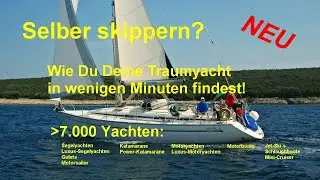 Selber Skippern? So findest Du Charter-Yachten zu Top-Konditionen