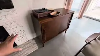 Crosley Furniture Everett Media Console and Record Player Stand with Storage for Vinyl Records Revie