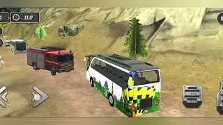 Coach Bus Simulator India Off Road Driving Bus Game Simulator 2025 Gameplay Video Part #1
