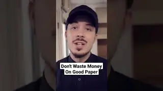 Design Students Should Not Buy Good Paper