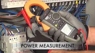 CLAMP-ON POWER QUALITY ANALYZER ENERGY LOGGER. HT Instruments HT 9022