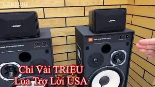 Th&ecirc;m loa trợ lời Bose 101 h&agrave;ng b&atilde;i Mỹ n&agrave;y v&agrave;o - D&agrave;n &acirc;m thanh n&agrave;o cũng h&atilde;y