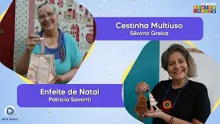 CESTINHA MULTIUSO / ENFEITE DE NATAL