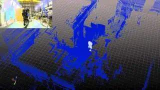 Humanoid Laser Localization in Incomplete Maps