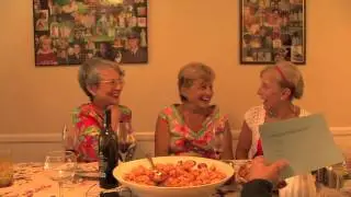 3 Golden Sisters have Marc Summers over for lunch and play Double Dare (Part 1)
