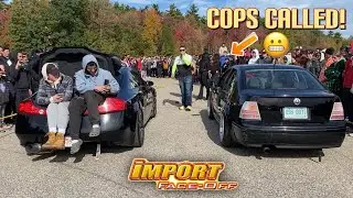 Cops called during the 2 Step / Rev Battle IFO New England 2022 with Lexus vs VW vs Honda + more!