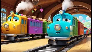 Have You Seen the Cookie Train | Sweet Cookie Adventure Song for Kids | Fun Rhyme Journey