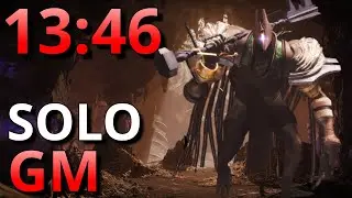 SOLO Liminality Grandmaster in 13 Minutes! (13:46, SOLO PLAT, WR )